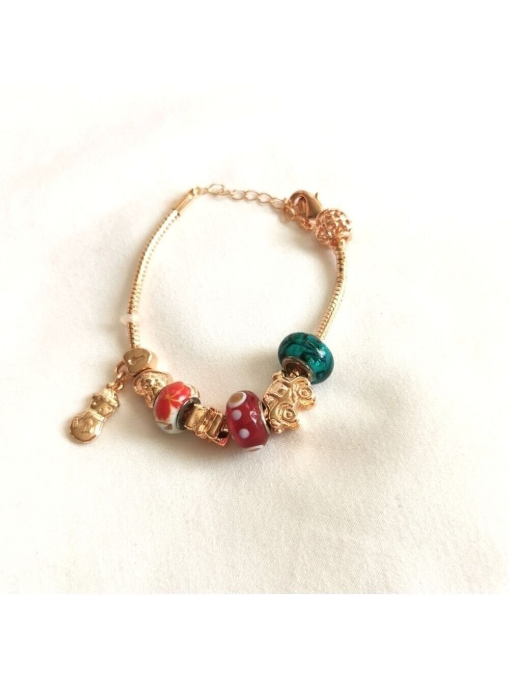 Rope Charmed Bracelet